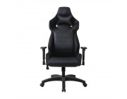 Gaming Chair 1STPLAYER WIN101 Black, PVC learher /New Reflective Fabric, Molded foam, Reinforced steel frame, 2D armrest, 4 class Gaslift, 60mm Nylon caster, Angle Adjuster:90°-150°,160KG Maximum Weight